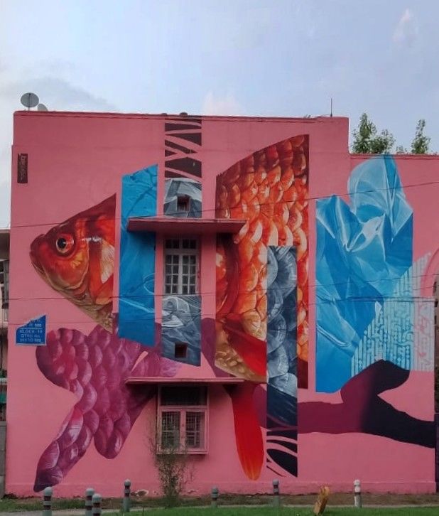 Photo of Lodhi Art District, Block 15, Lodi Colony, New Delhi, Delhi, India by Ipsita Ghosh