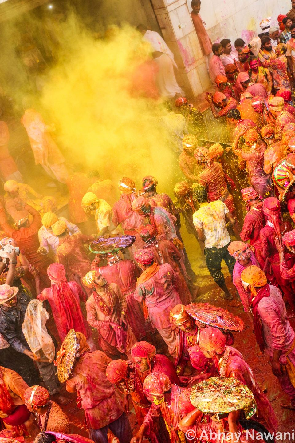 Photo of holi colours from barsana & nandgaon 7/17 by abhay