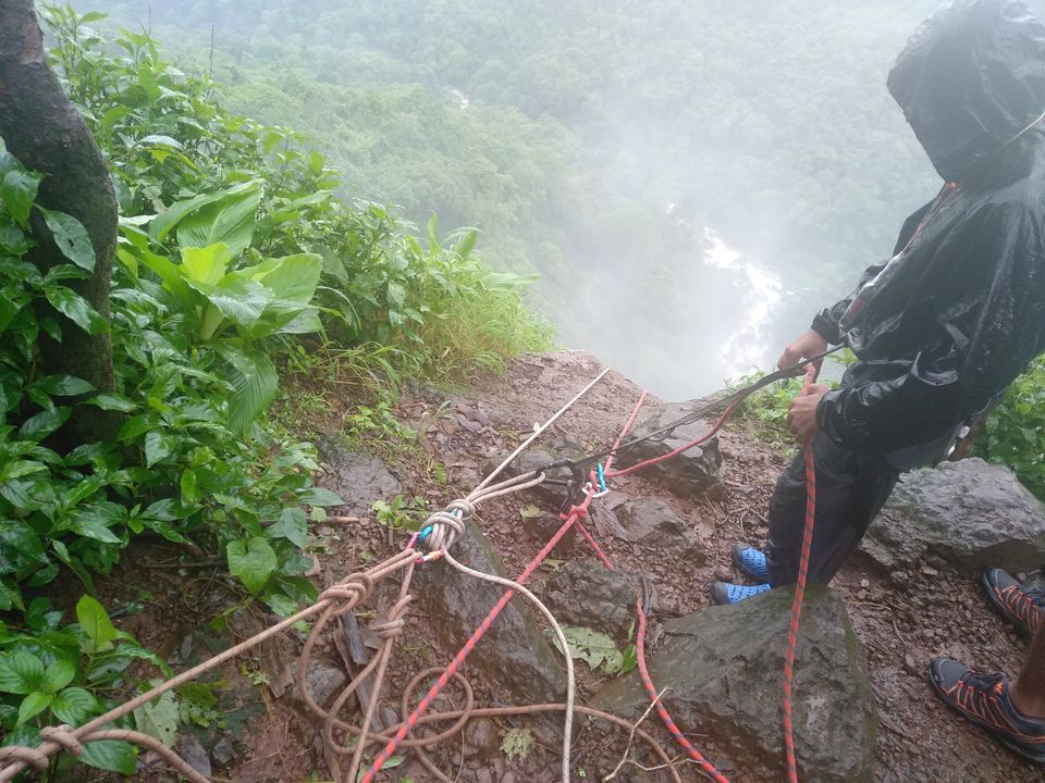 Photo of Kataldhar Waterfall Rapelling @ Lonavala, Maharashtra 3/6 by Irish Pereira