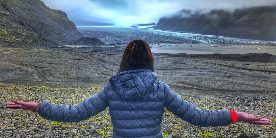 Photo of Skaftafell Glacier, Skaftafelljökull Trail, Iceland by Sudipta Nandy