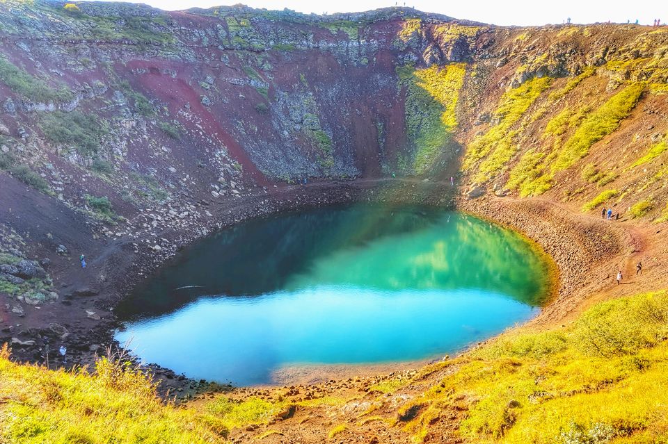 Photo of Kerid Crater, Iceland by Sudipta Nandy