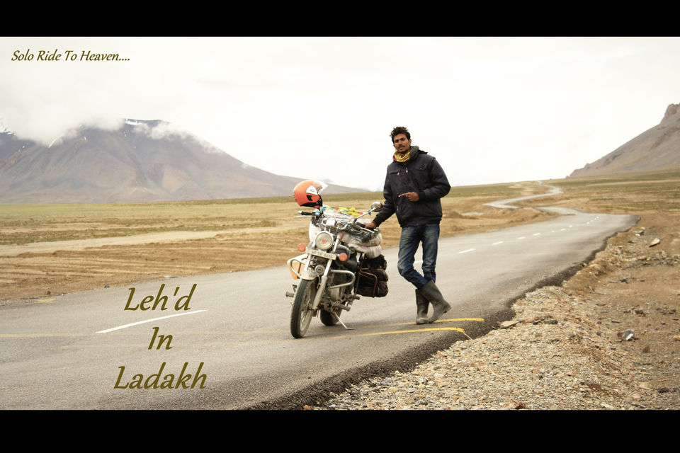 Photo of Leh'd in Ladakh - Solo Ride to Heaven 100/100 by Santosh Suresh Jain