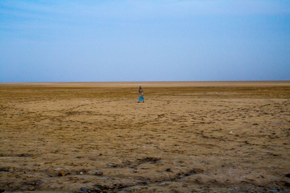 Photo of Rann Of Kutch - Where Blue Sky meets White Desert by Santosh Suresh Jain
