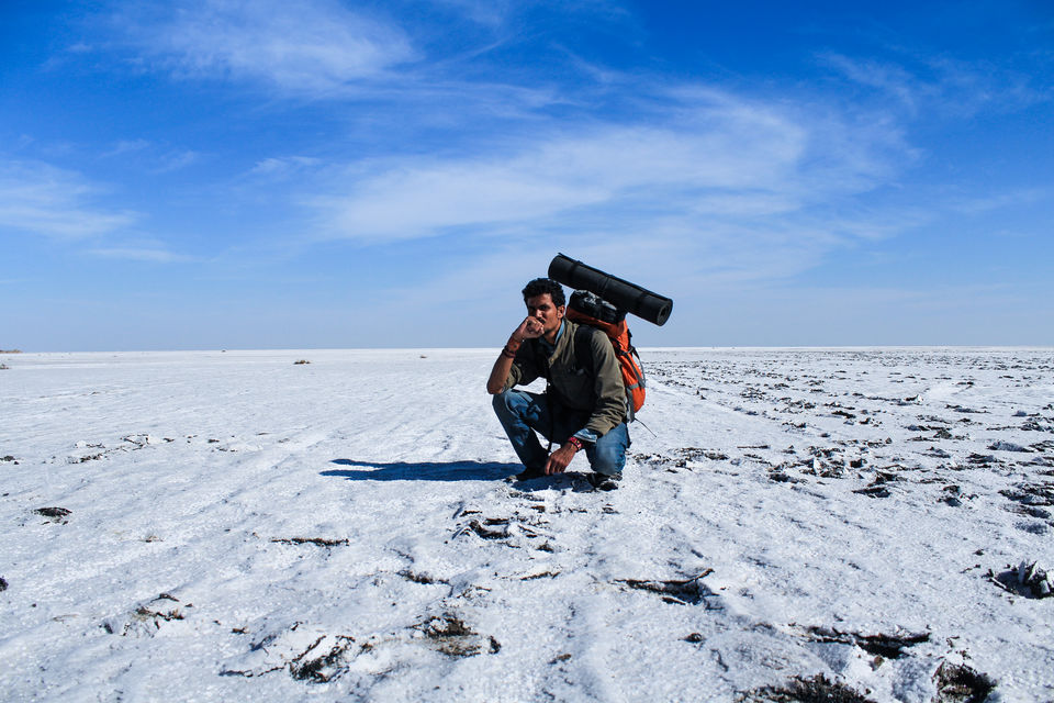 Photo of Rann Of Kutch - Where Blue Sky meets White Desert by Santosh Suresh Jain