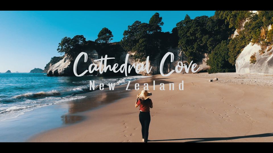 Photo of Cathedral Cove, New Zealand by Santosh Suresh Jain