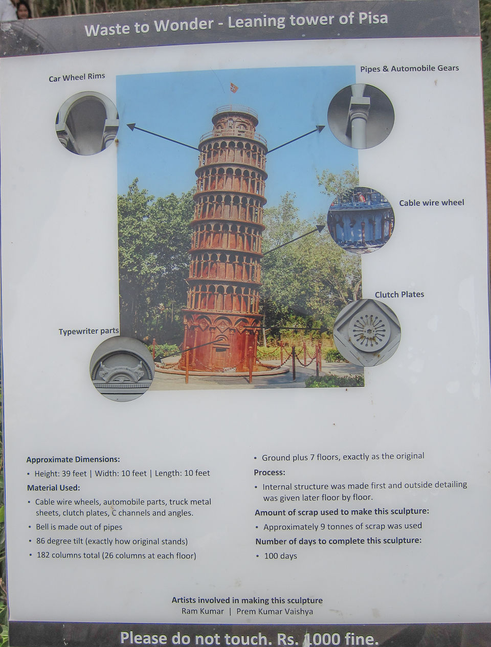 Photo of waste of wonder Park in DELHI inspired from the bollywood film Badrinath ki dulhania. 4/13 by Tenny