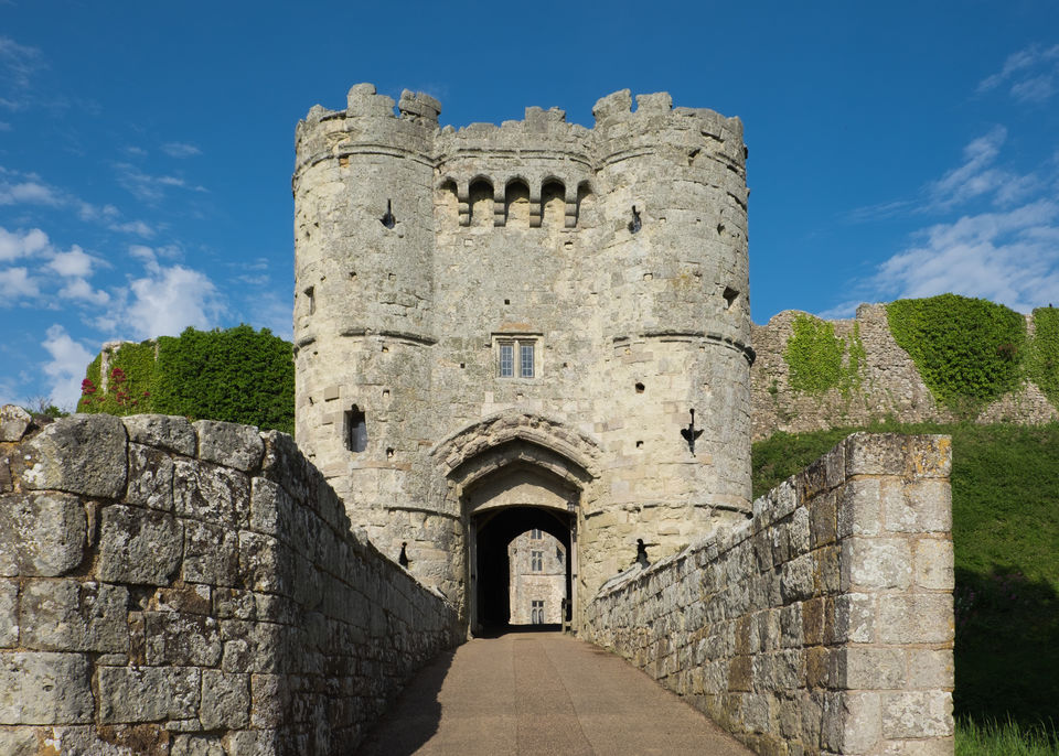 Photo of Carisbrooke Castle, Newport, UK by Nishad Kulkarni