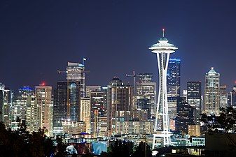 Photo of Space Needle, Broad Street, Seattle, WA, USA by Nishad Kulkarni