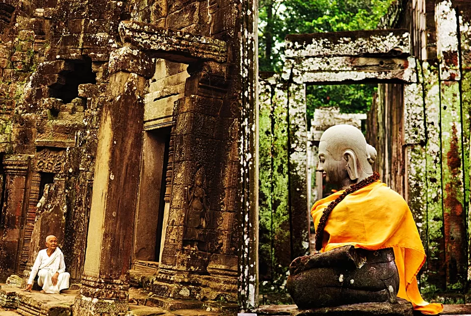 Photo of The Bayon, Krong Siem Reap, Siem Reap, Cambodia by Stino