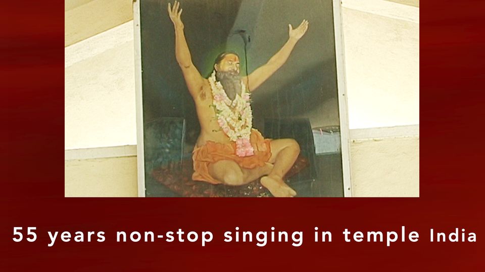 Photo of 55 years non-stop singing by Stino