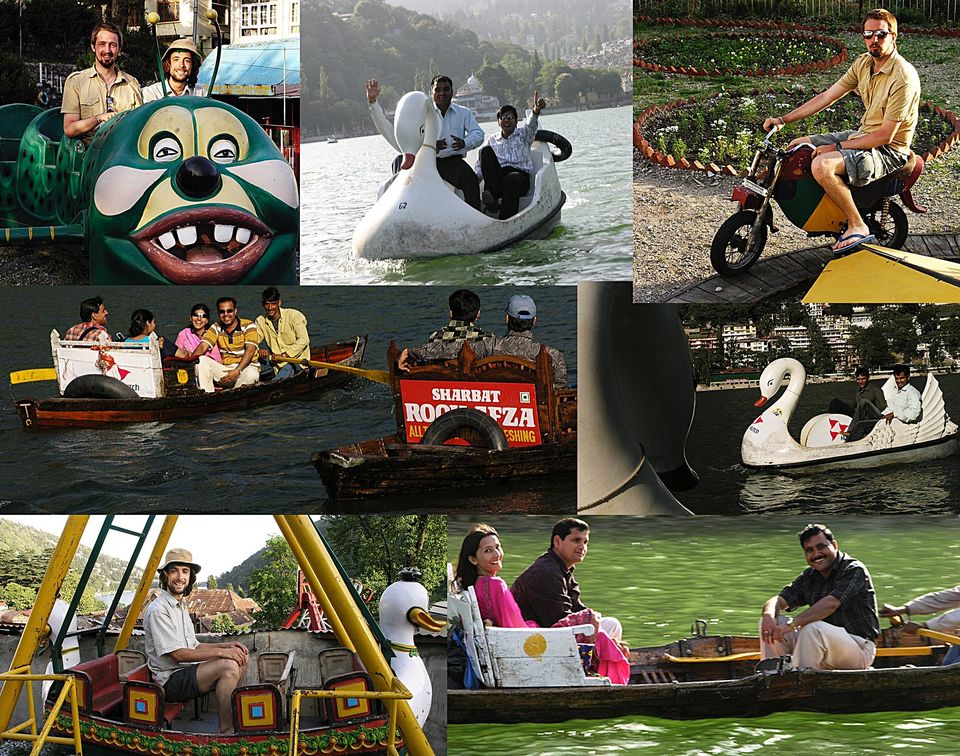 Photo of BEING SILLY ON NAINITAL LAKE by Stino