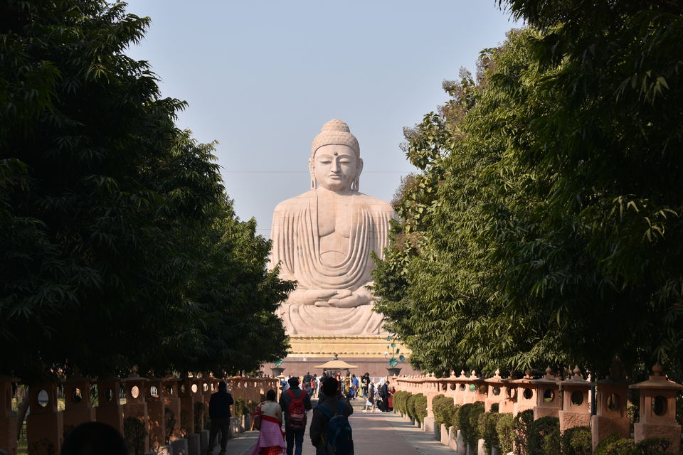 Photo of Giant Buddha, Giant Buddha Road, near 80-Ft. Buddha Statue, Bodh Gaya, Bihar, India by Pawan Agrawal