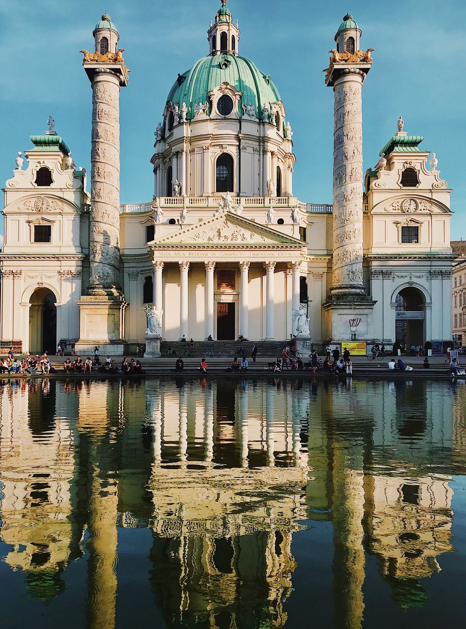 Photo of Karlskirche, Vienna, Austria by Riya Dosani