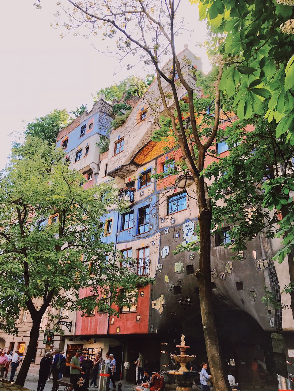 Photo of Hundertwasserhaus, Vienna, Austria by Riya Dosani