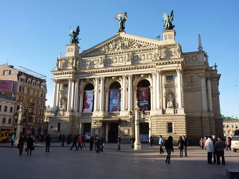 Photo of Lviv Opera House, Lesi Ukrainky Street, Lviv, Lviv Oblast, Ukraine by Anshumali Negi