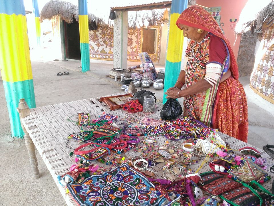 Photo of At the white salt desert ..banjara style by Soma Majumdar