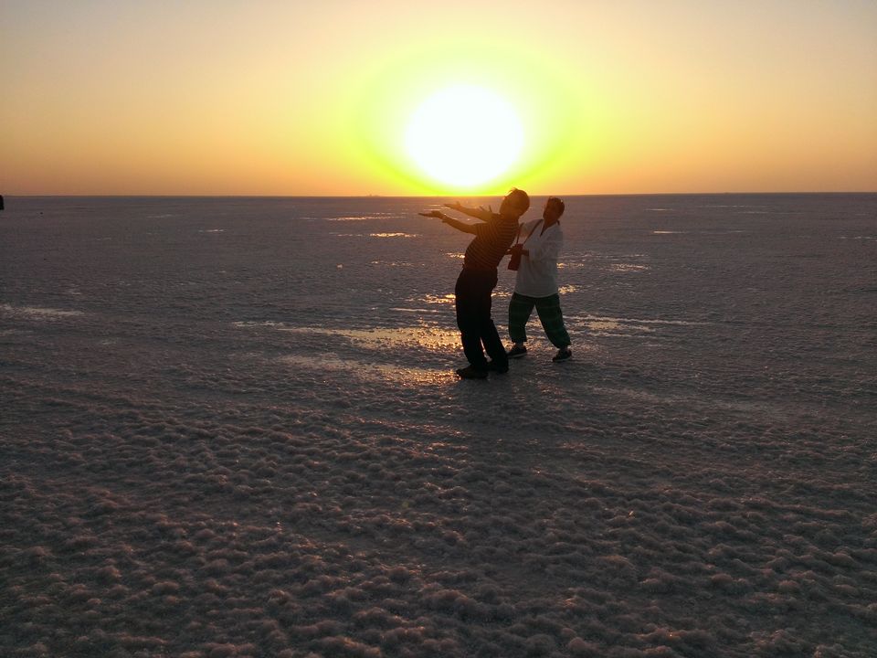 Photo of At the white salt desert ..banjara style by Soma Majumdar