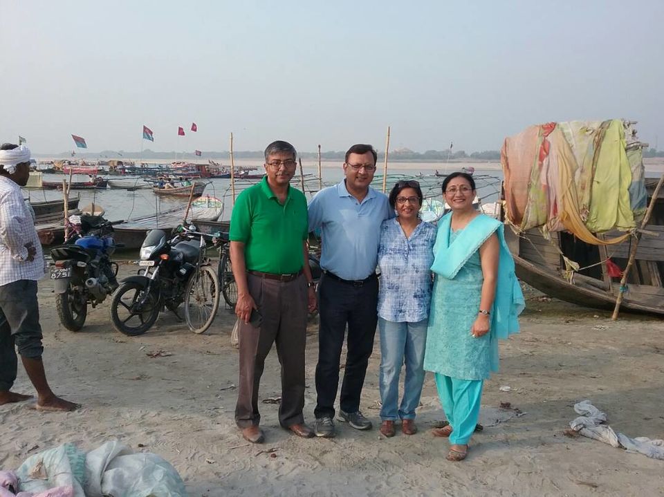 Photo of Triveni Sangam, Allahabad, Uttar Pradesh, India by Soma Majumdar