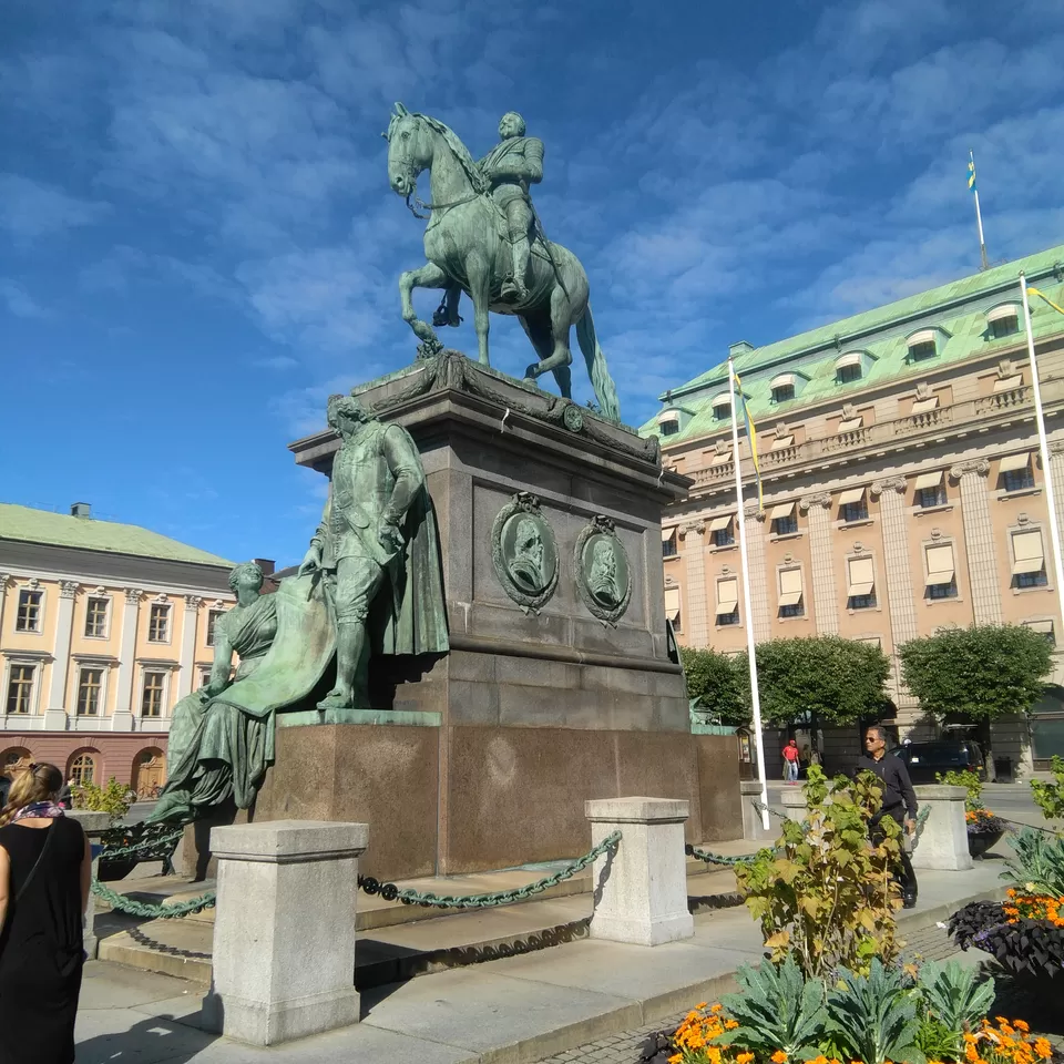 Photo of Gustav Adolfs torg, Stockholm, Sweden by Soma Majumdar