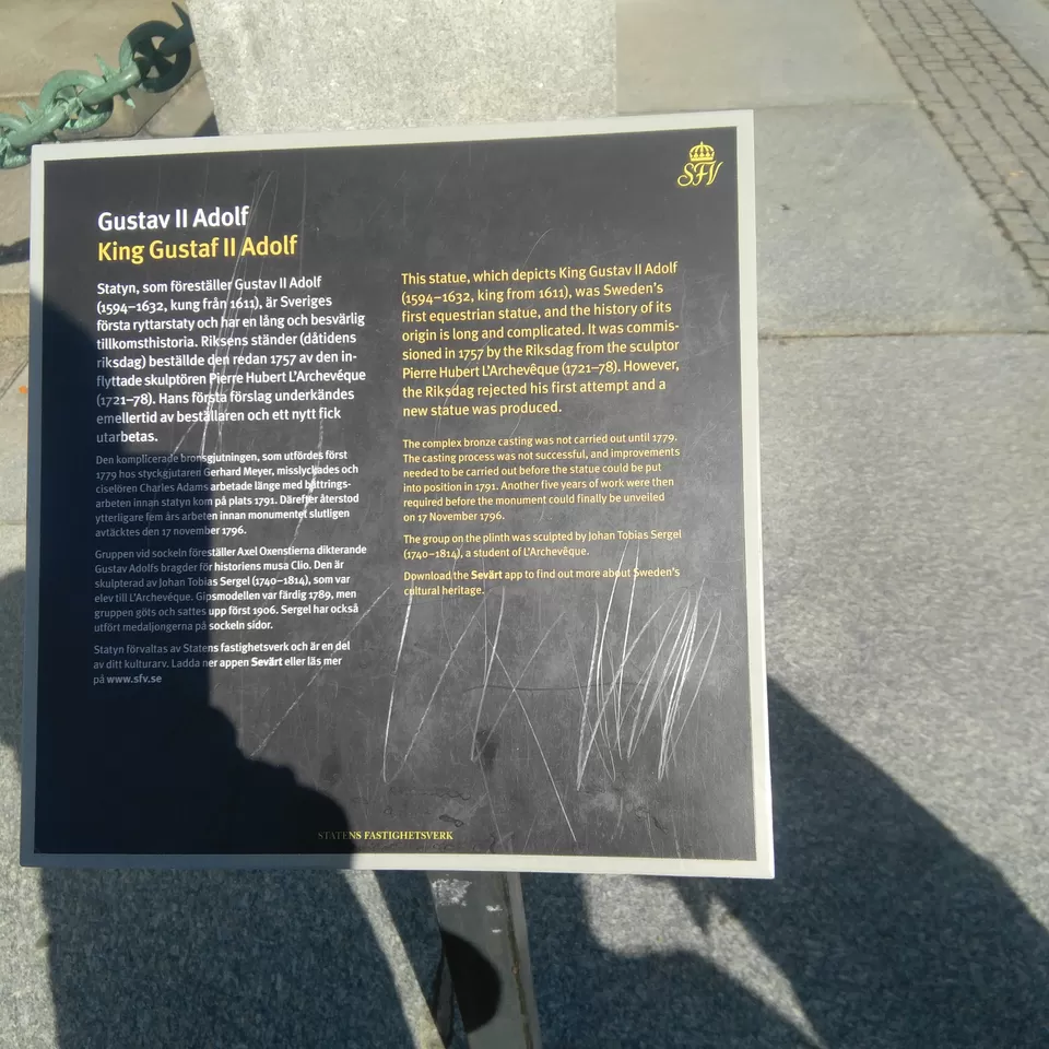 Photo of Gustav Adolfs torg, Stockholm, Sweden by Soma Majumdar