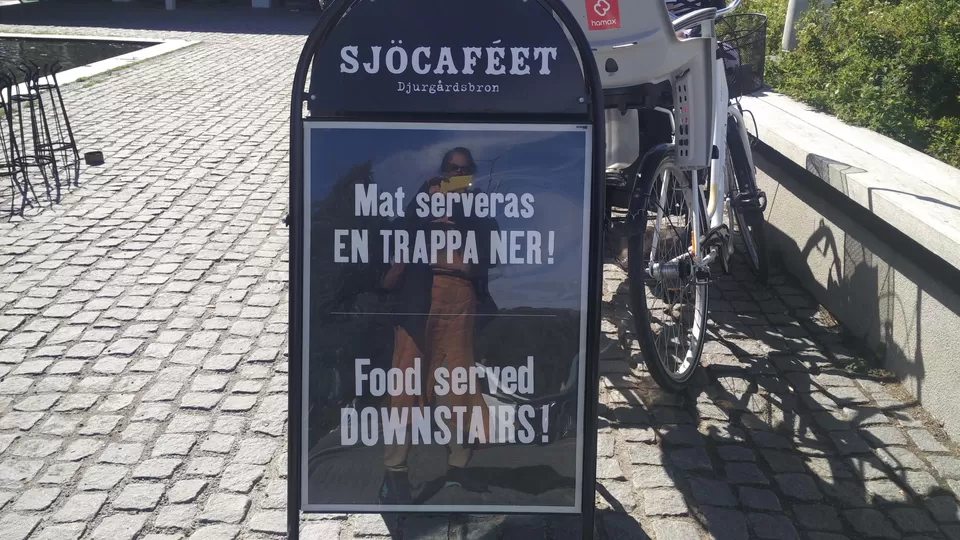 Photo of The Lake Café, Galärvarvsvägen, Stockholm, Sweden by Soma Majumdar