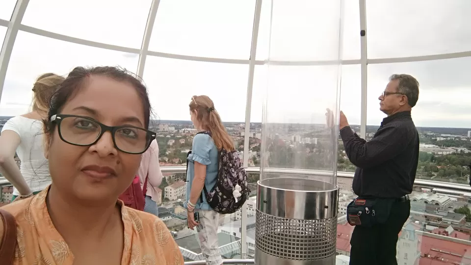 Photo of Skyview, Ericsson Globe, Globentorget, Stockholm, Sweden by Soma Majumdar