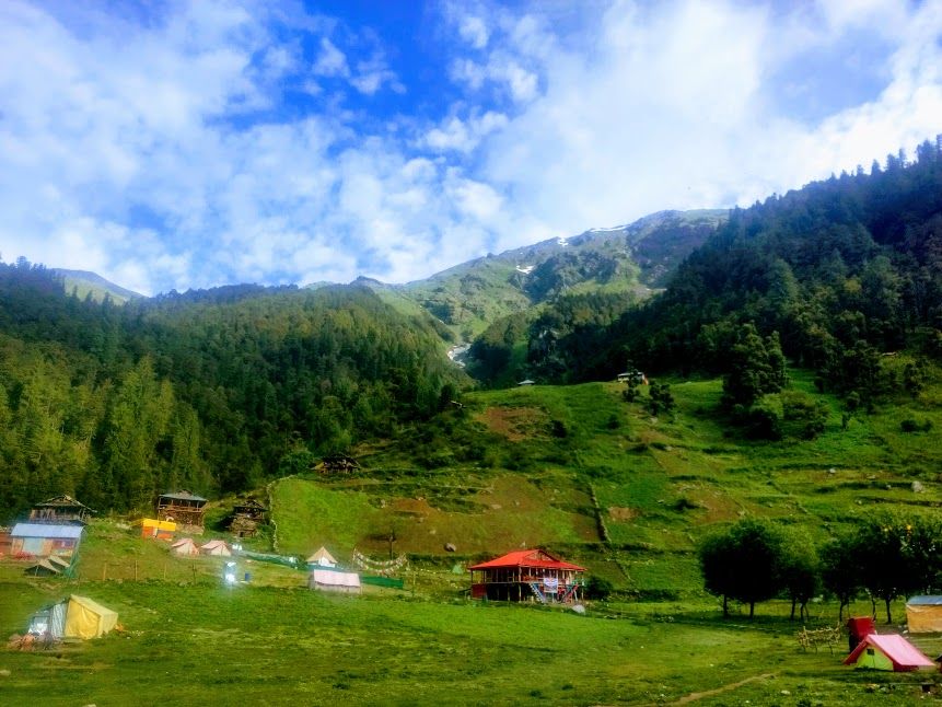 Photo of Waichin valley camps, Malana, Himachal Pradesh, India by Naren Lamba