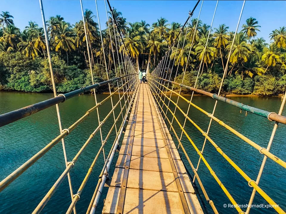 Photo of Hanging Bridge, Thonse West, Karnataka, India by Arpan Shukla