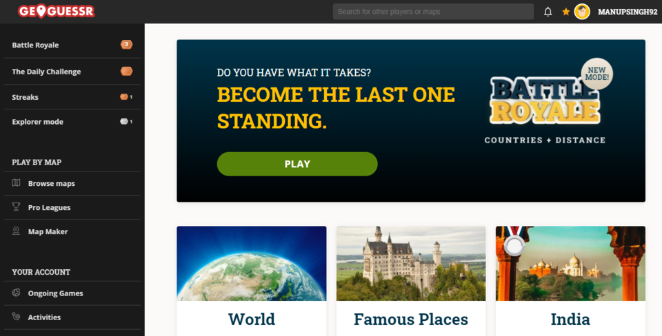 Photo of GeoGuessr: Virtual Travel Gamified (and it's Addictive!) 1/4 by Manu Pratap Singh