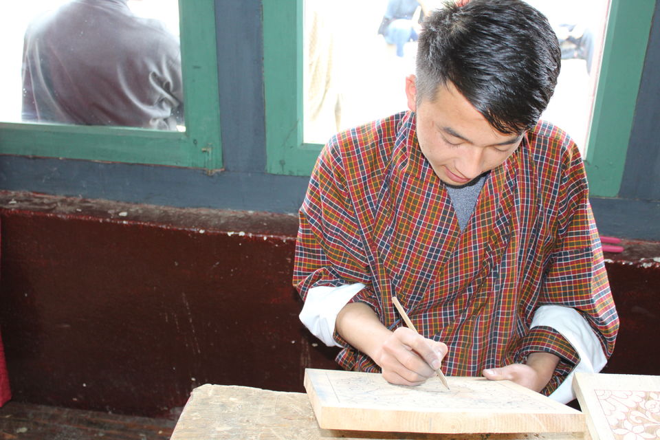 Photo of National Institute for Zorig Chusum, Thimphu, Bhutan by Saheli Bera