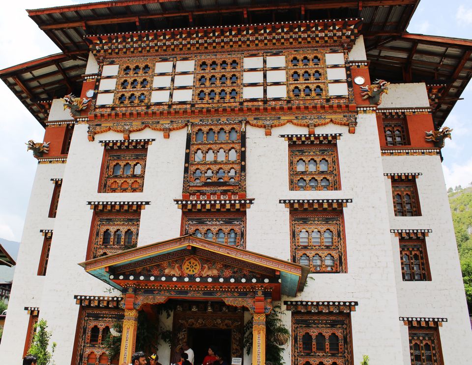 Photo of National Library, Thimphu, Bhutan by Saheli Bera