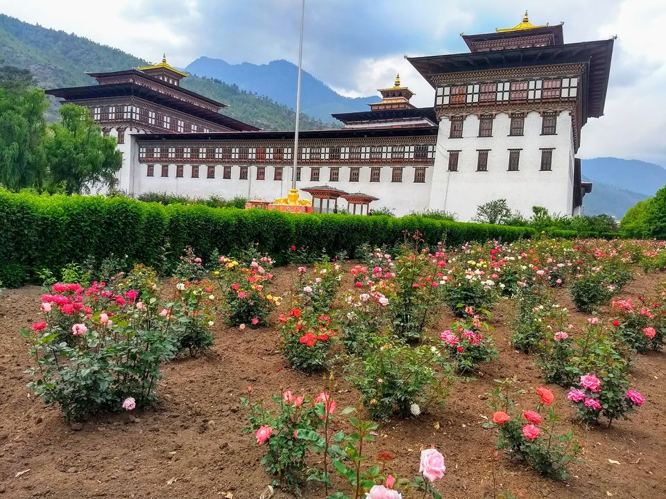 Photo of Tashi Choedzong, Chhagchhen Lam, Thimphu, Bhutan by Saheli Bera