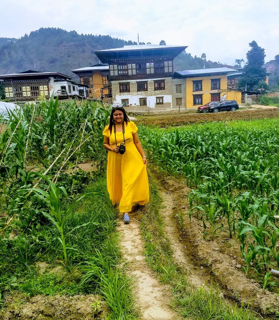 Photo of Chime Lhakhang, Bhutan by Saheli Bera