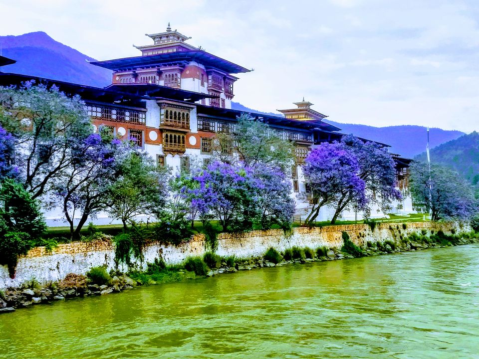 Photo of Punakha Dzong, Bhutan by Saheli Bera