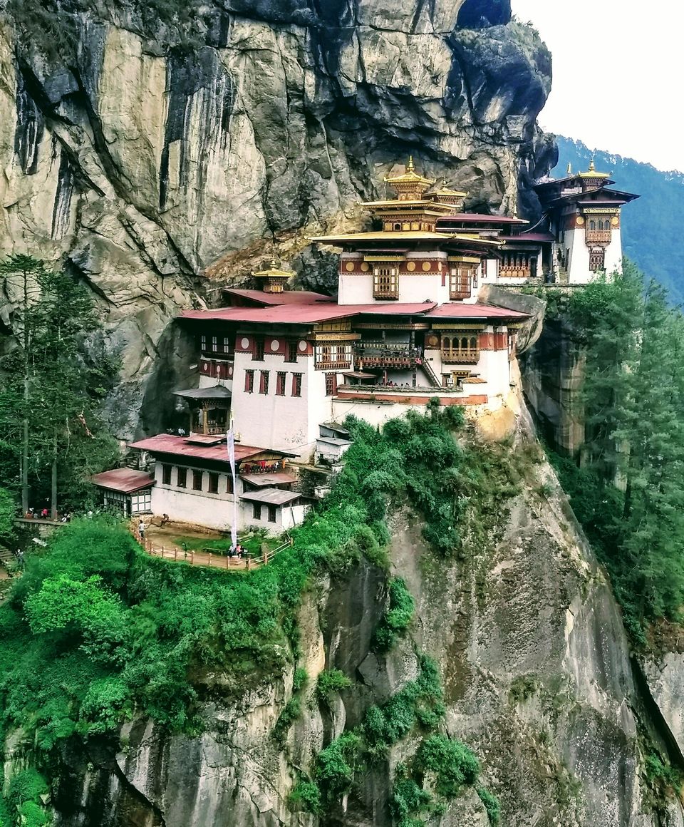 Photo of Tiger's Lair Temple, Taktsang trail, Bhutan by Saheli Bera