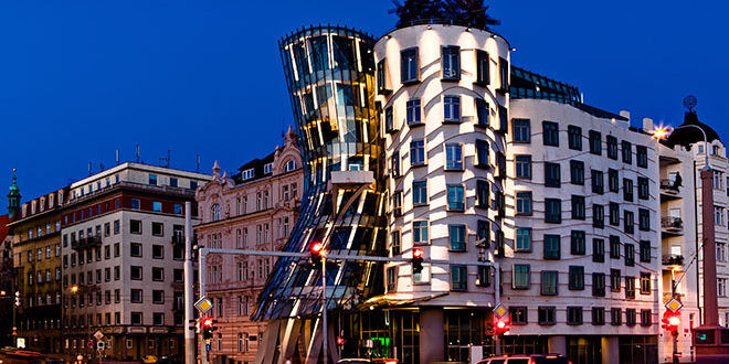 Photo of Dancing House, Jiráskovo náměstí, New Town, Czechia by Saheli Bera