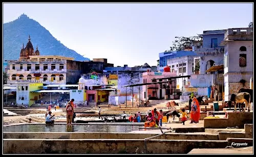 Photo of Brahma Temple, Pushkar, Rajasthan, India by Parii-neet Jeji