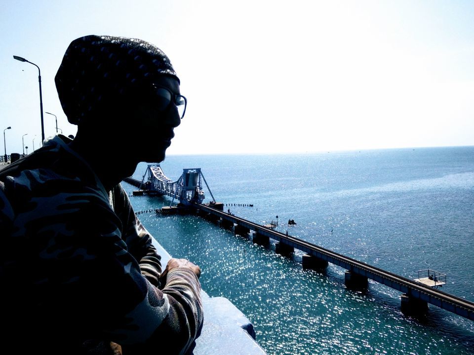 Photo of Pamban Bridge, Pamban, Tamil Nadu, India by Manoj Bhandari