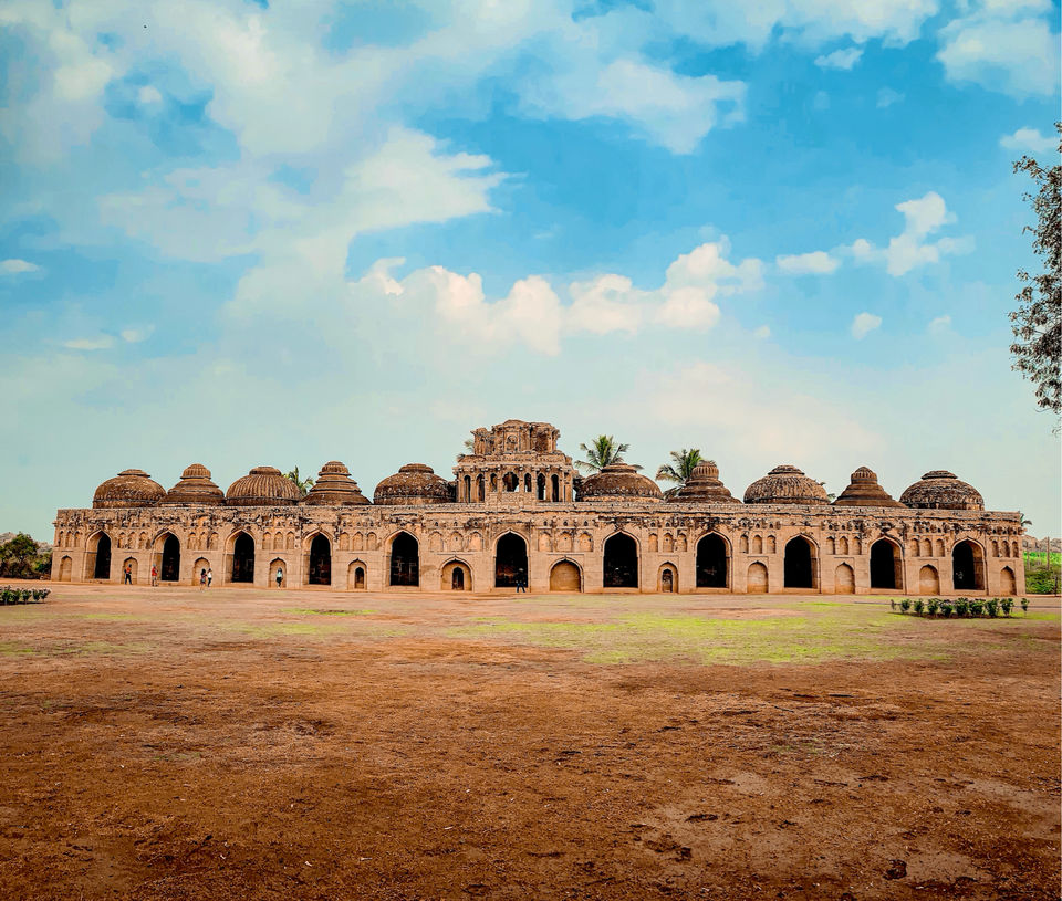 Photo of Elephant Stable .hampi, Hampi, Karnataka, India by Yellowhighways