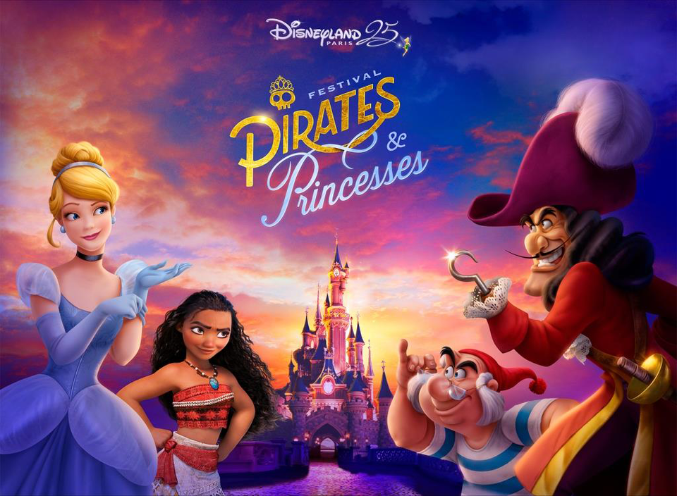 Pirates and princesses festival Disneyland Paris 2018