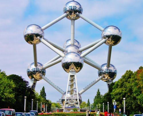 Photo of Atomium, Avenue de l'Atomium, Brussels, Belgium by Hannah