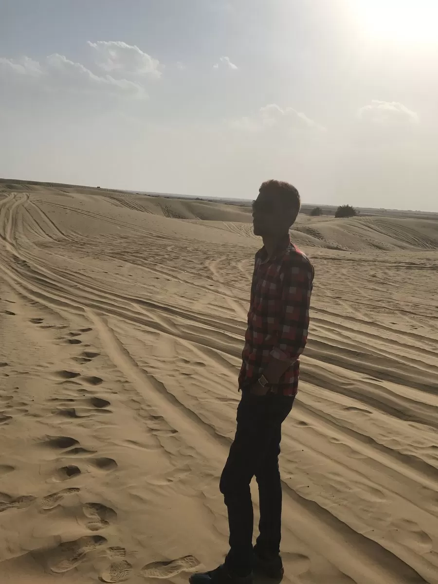 Photo of Sam Sand Dunes, Kanoi, Rajasthan, India by Ravindra sharma