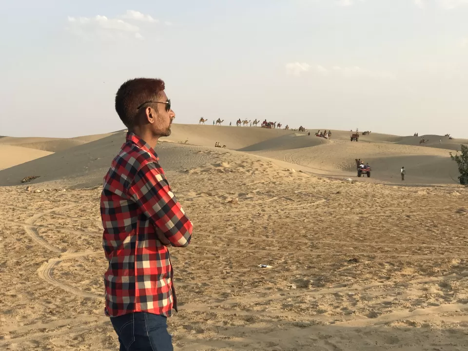 Photo of Sam Sand Dunes, Kanoi, Rajasthan, India by Ravindra sharma