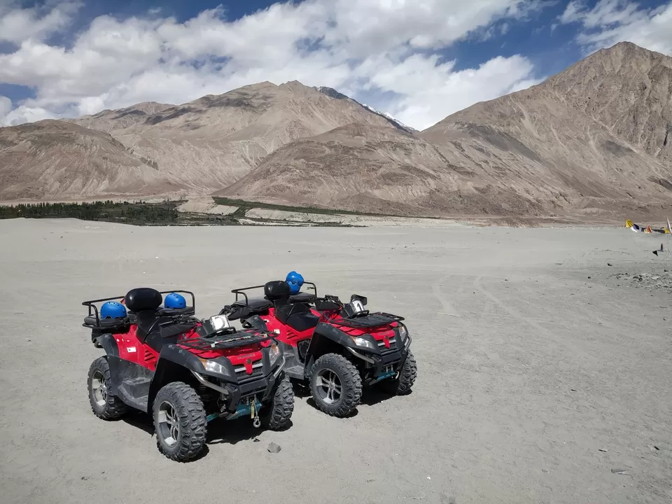 Photo of Hunder Sand Dunes, Hunder by Ravindra sharma