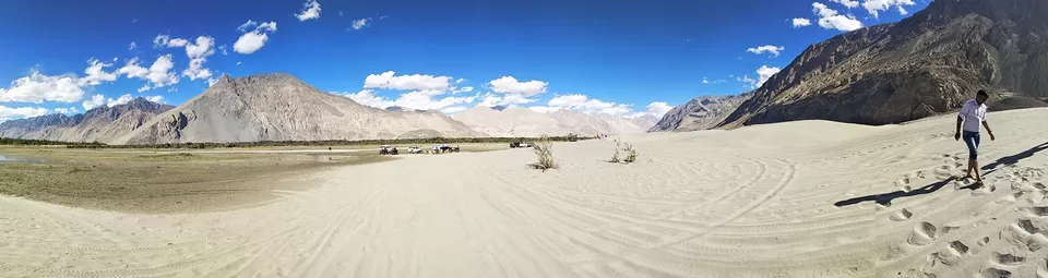 Photo of Hunder Sand Dunes, Hunder by Ravindra sharma