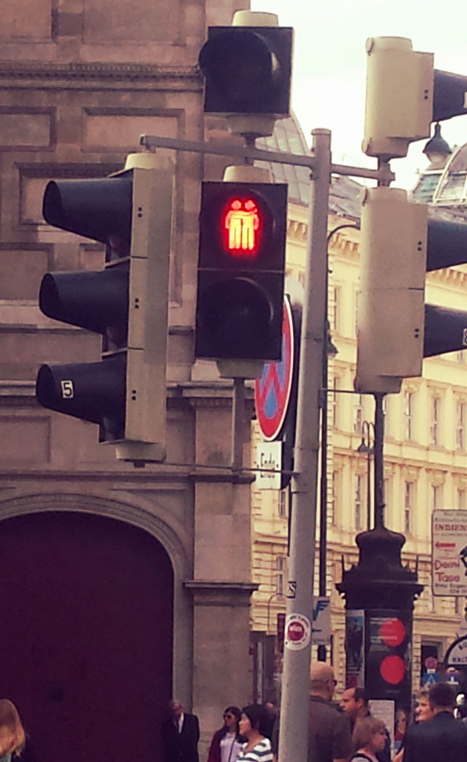 Photo of Cross or not to cross the road for lesbians or gays (Viena) 2/8 by Gina Kubiliūtė