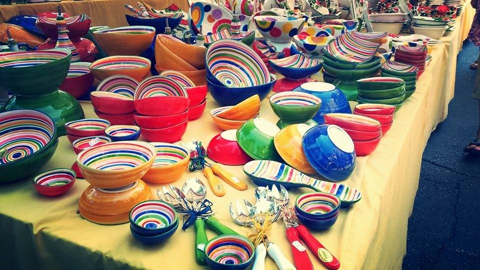 Photo of Open air market and good shopping in front of Garda Lake (Italy). 9/10 by Gina Kubiliūtė