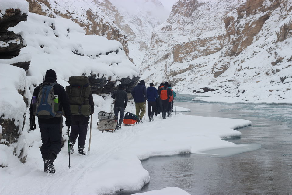 Photo of Chadar Trek Ladakh, New Delhi, Delhi, India by Prasad Nakhawa