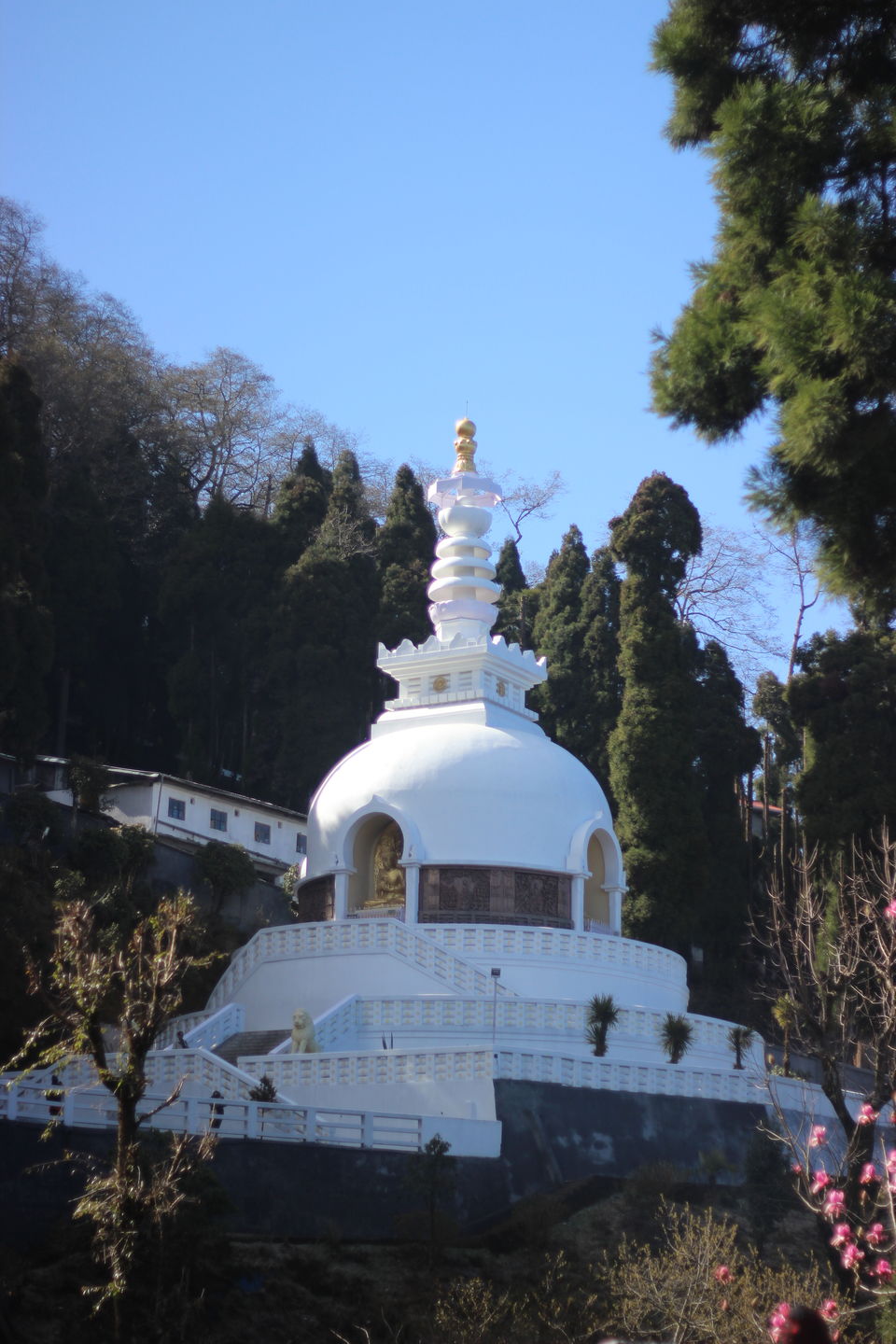 Photo of Japanese Buddhist Temple, Rajbari, Darjeeling, West Bengal, India by Prasad - The Enthu Wanderer