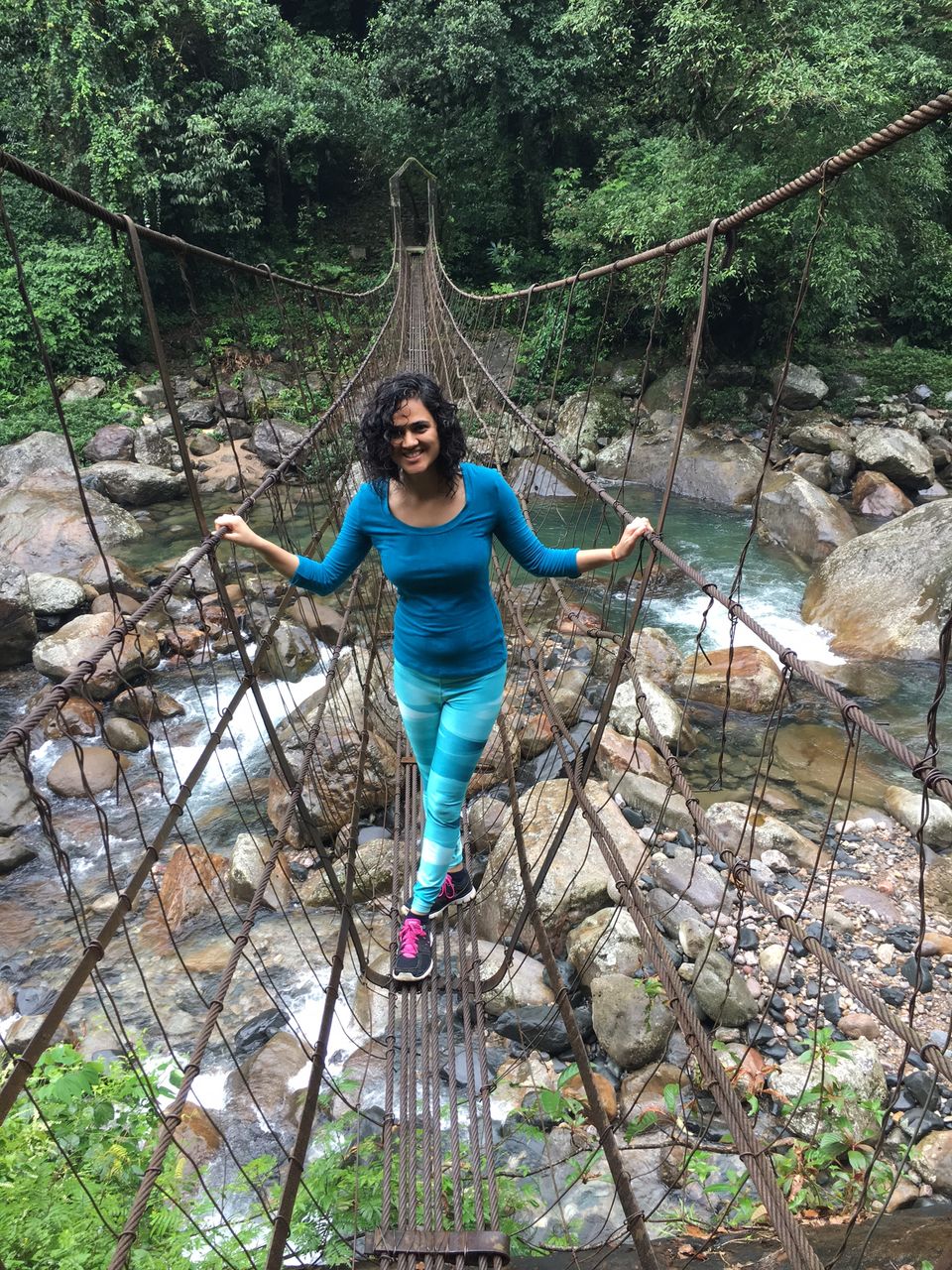 Photo of Living Root Bridge - when men & nature come together 4/9 by Akanksha Shah